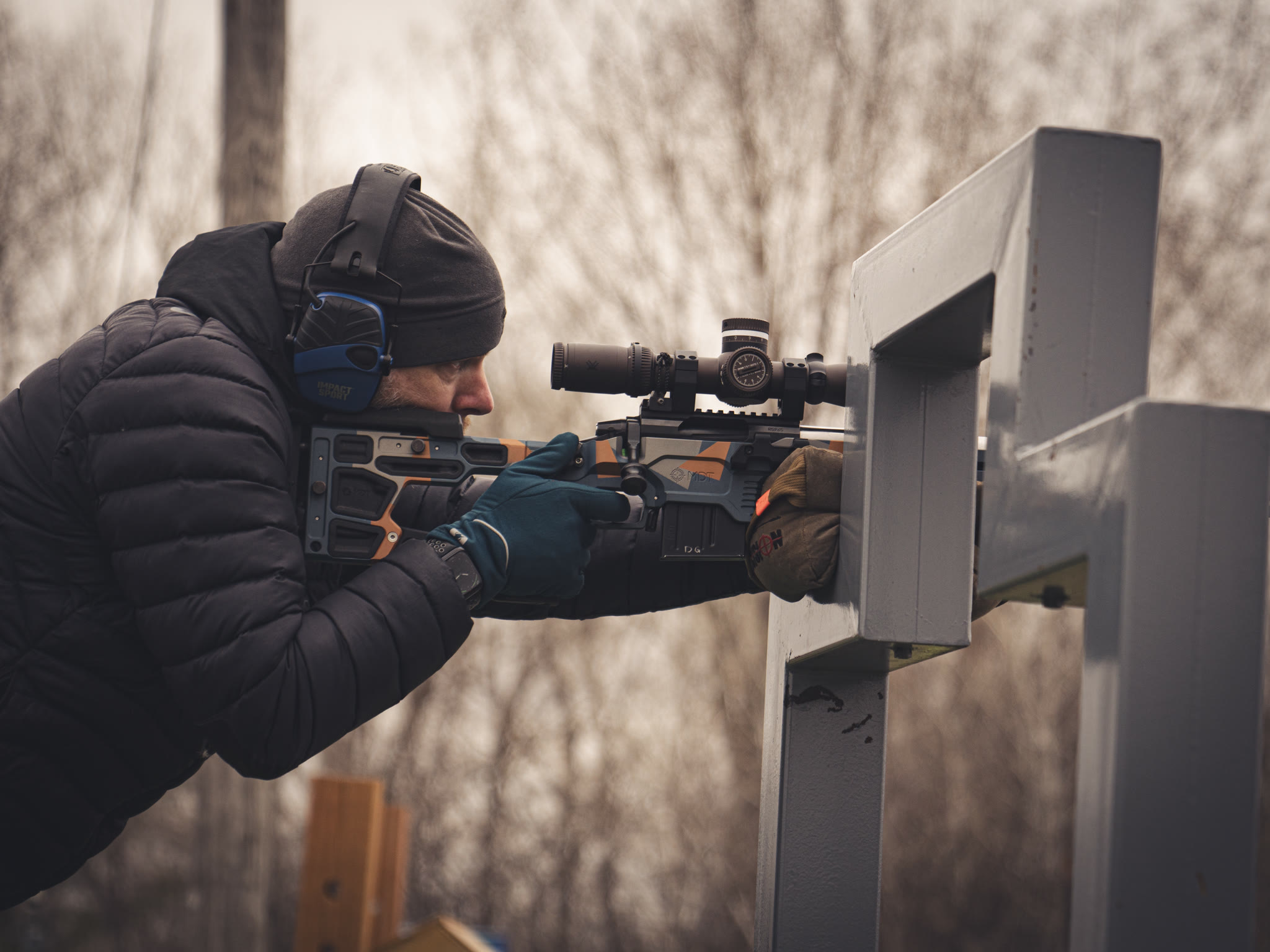 MNPR shooter behind the rifle