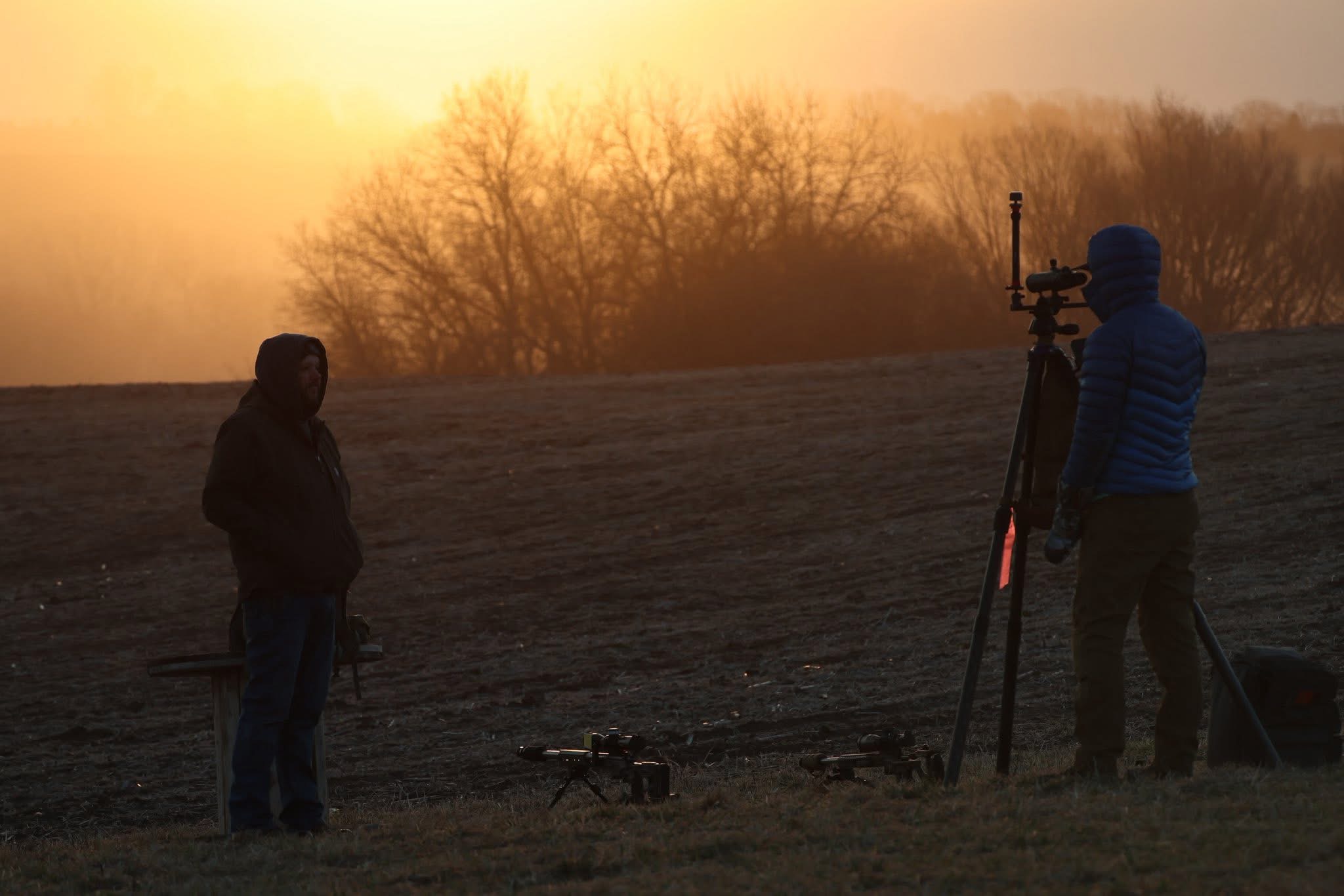 Sunrise at a Minnesota PRS match